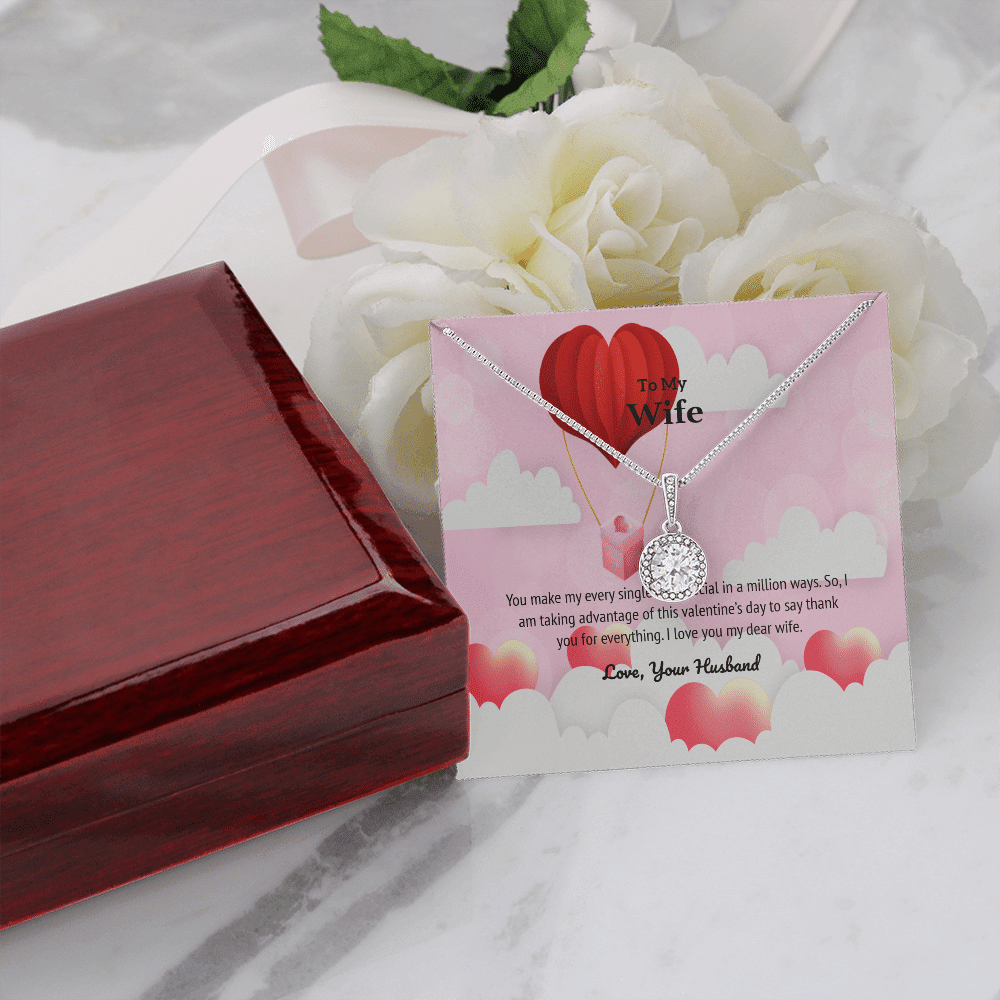 Wife Valentines Gift Special in a Million Ways Eternal Union Necklace - Eternal Hope