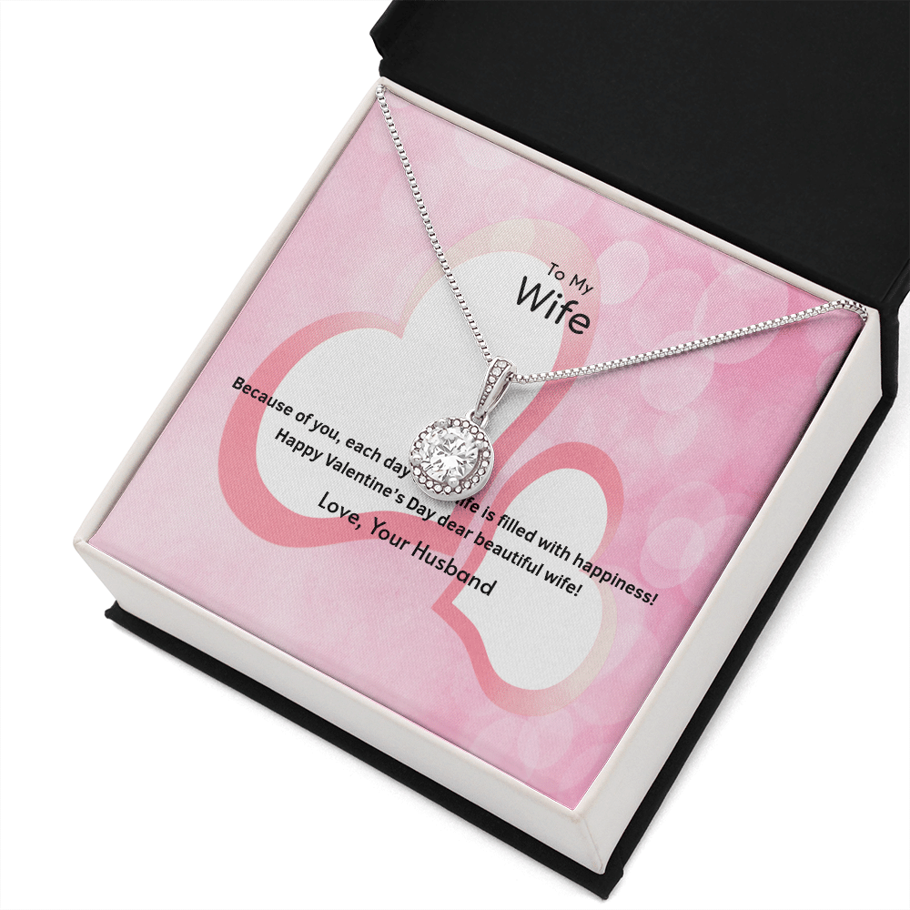 Wife Valentines Gift Each Day Eternal Union Necklace - Eternal Hope