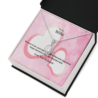 Wife Valentines Gift Each Day Eternal Union Necklace - Eternal Hope