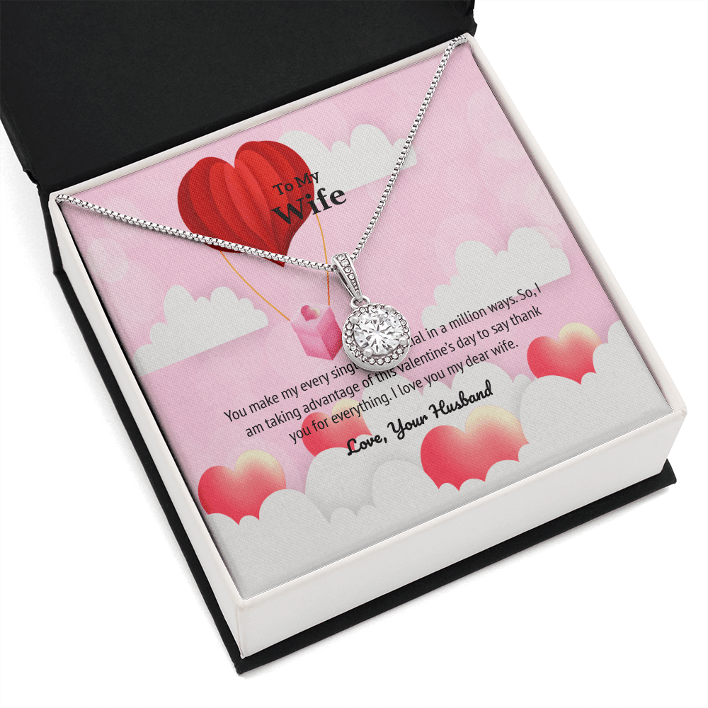 Wife Valentines Gift Special in a Million Ways Eternal Union Necklace - Eternal Hope