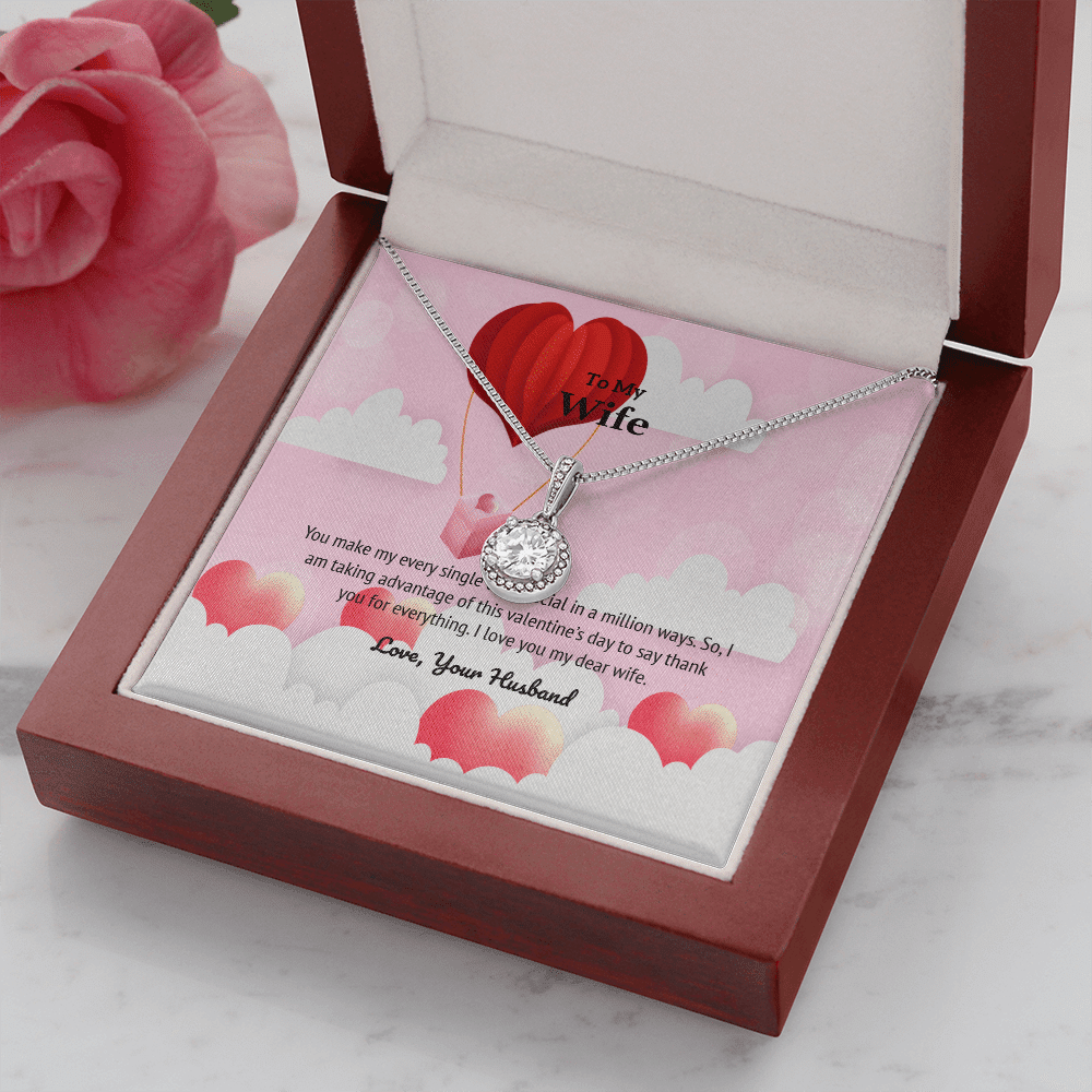Wife Valentines Gift Special in a Million Ways Eternal Union Necklace - Eternal Hope
