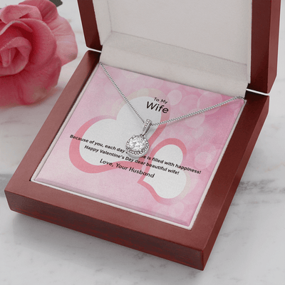 Wife Valentines Gift Each Day Eternal Union Necklace - Eternal Hope