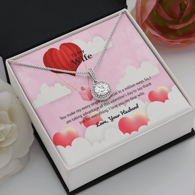 Wife Valentines Gift Special in a Million Ways Eternal Union Necklace - Eternal Hope