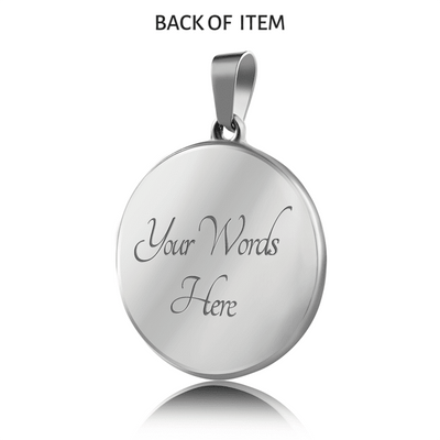 Personalized To My Future Wife Love Was Just A Word Necklace Stainless Steel Heart Pendant Necklace Jewelry Gift  - Photo Upload Cards