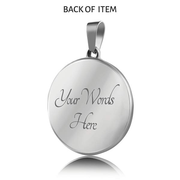 Personalized To My Future Wife Love Was Just A Word Necklace Stainless Steel Heart Pendant Necklace Jewelry Gift  - Photo Upload Cards
