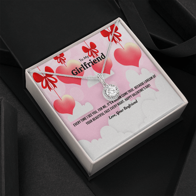 To My Girlfriend Valentines Gift Everytime I See You Eternal Union Necklace - Eternal Hope