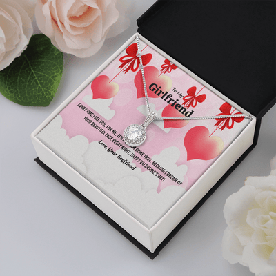 To My Girlfriend Valentines Gift Everytime I See You Eternal Union Necklace - Eternal Hope