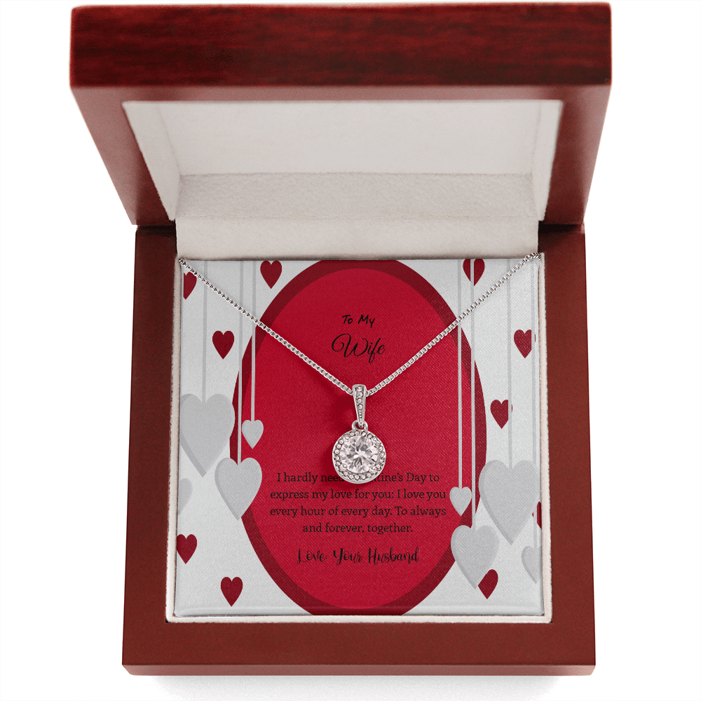 Wife Valentines Gift Forever Together Eternal Union Necklace - Eternal Hope