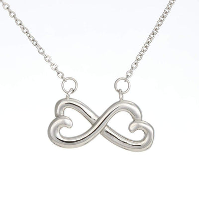 Siempre En Mis Pensamientos Spanish Necklace Infinity Pendant Stainless Steel Wife Gift - Infinity Love Necklace