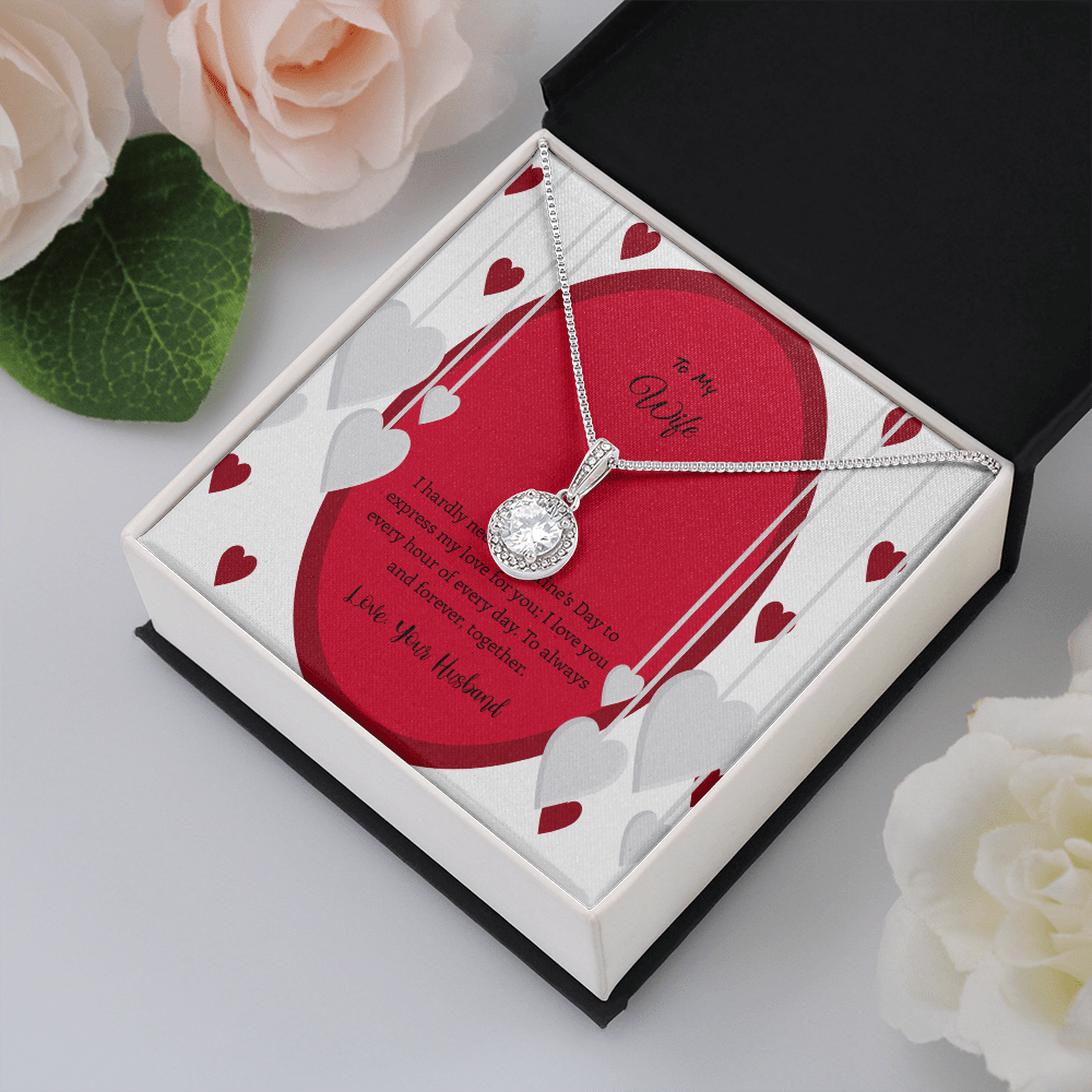 Wife Valentines Gift Forever Together Eternal Union Necklace - Eternal Hope