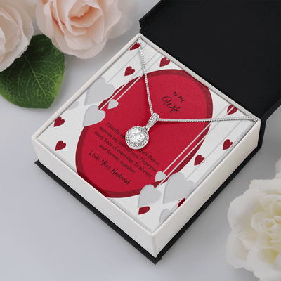 Wife Valentines Gift Forever Together Eternal Union Necklace - Eternal Hope