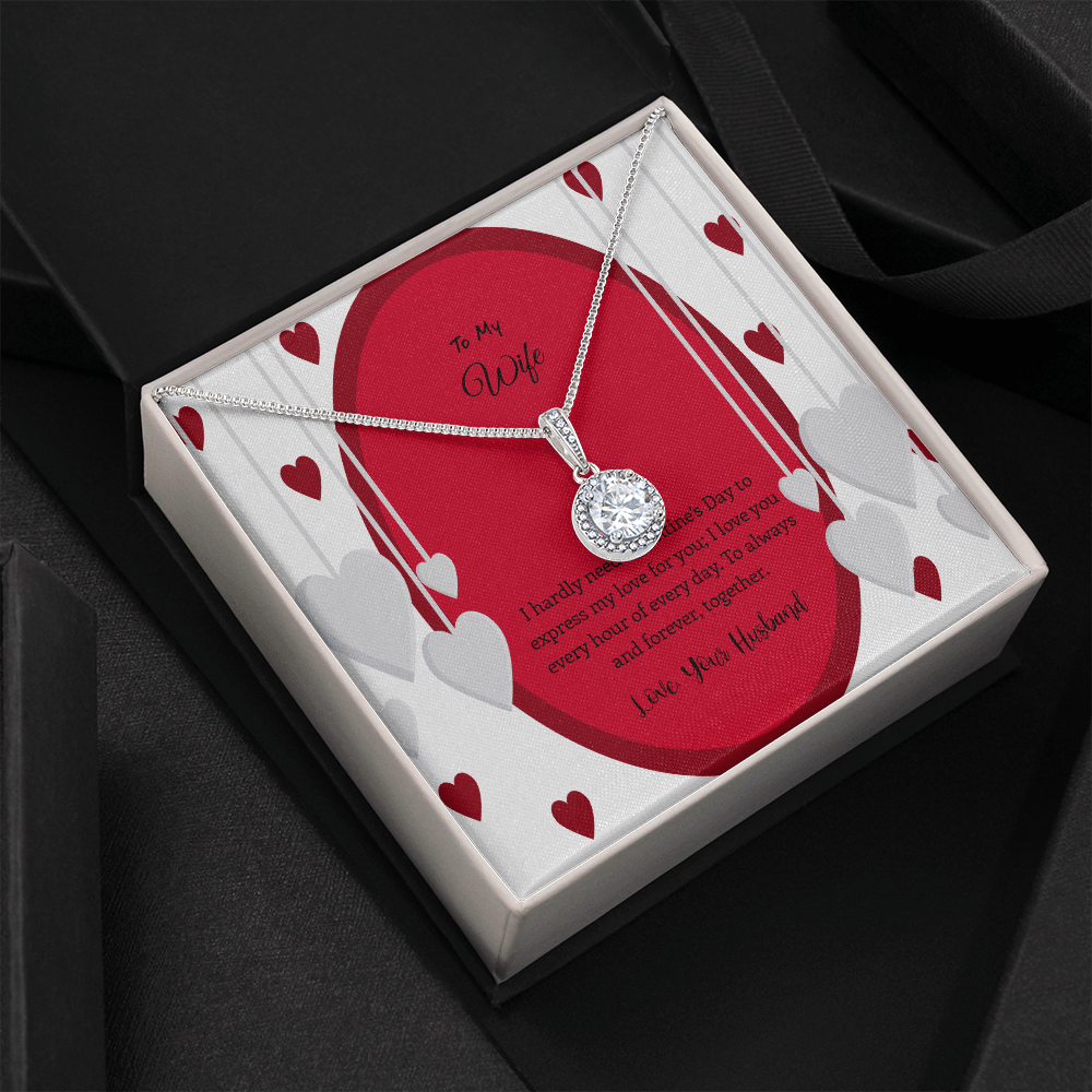 Wife Valentines Gift Forever Together Eternal Union Necklace - Eternal Hope