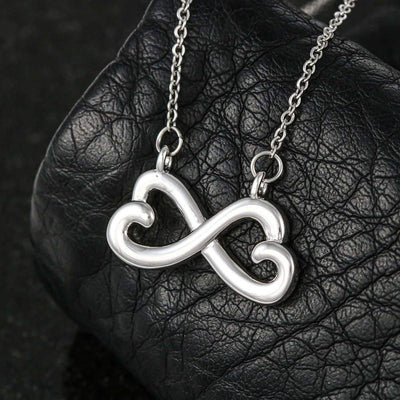 Siempre En Mis Pensamientos Spanish Necklace Infinity Pendant Stainless Steel Wife Gift - Infinity Love Necklace