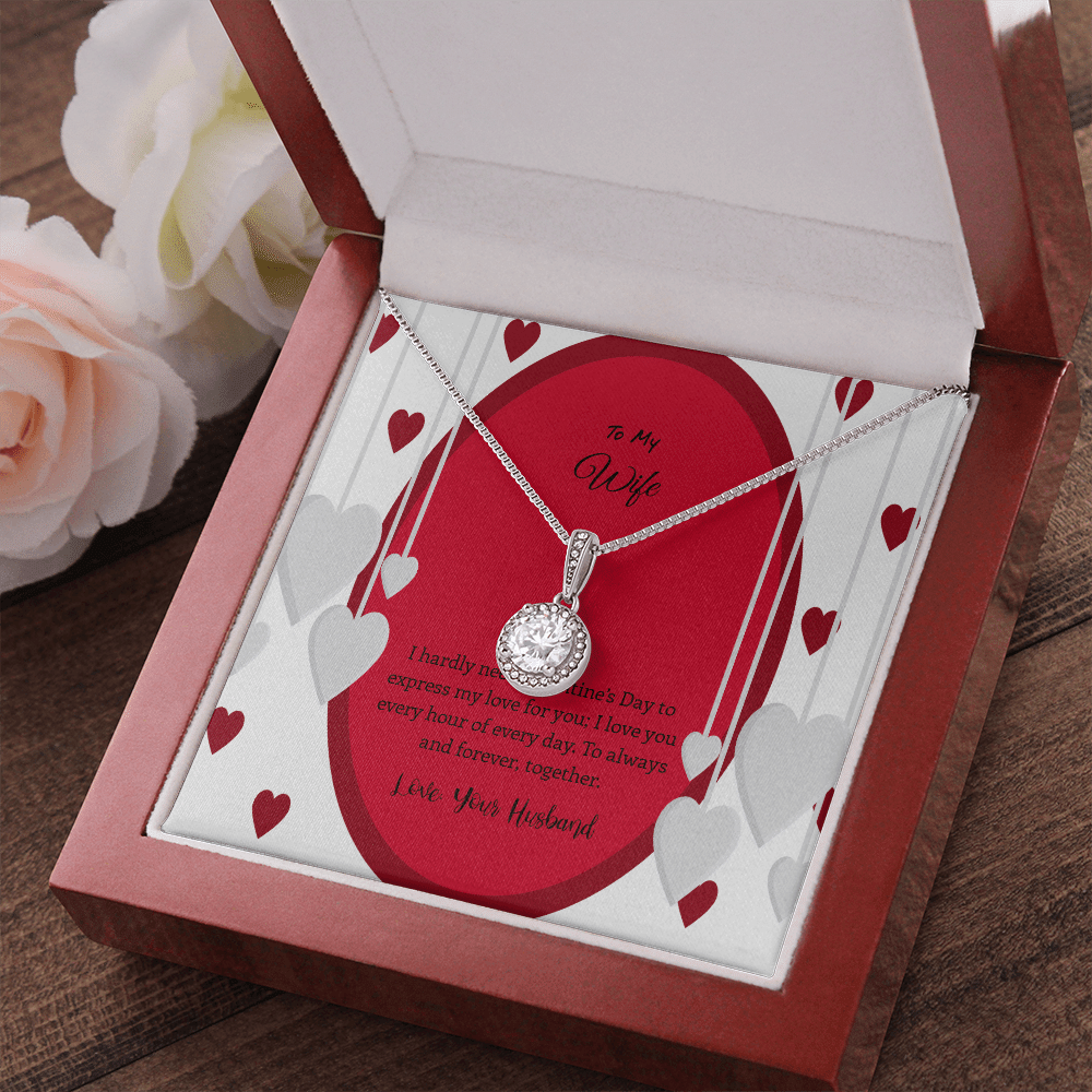 Wife Valentines Gift Forever Together Eternal Union Necklace - Eternal Hope