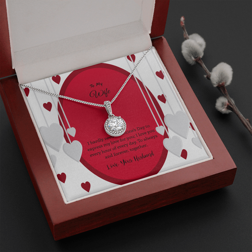 Wife Valentines Gift Forever Together Eternal Union Necklace - Eternal Hope