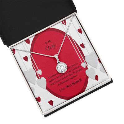 Wife Valentines Gift Forever Together Eternal Union Necklace - Eternal Hope