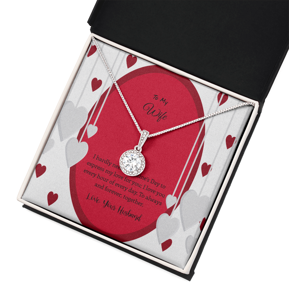 Wife Valentines Gift Forever Together Eternal Union Necklace - Eternal Hope
