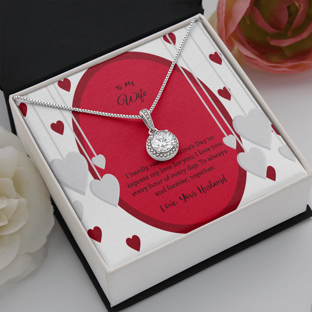 Wife Valentines Gift Forever Together Eternal Union Necklace - Eternal Hope
