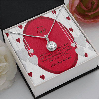Wife Valentines Gift Forever Together Eternal Union Necklace - Eternal Hope