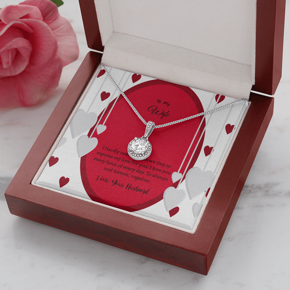 Wife Valentines Gift Forever Together Eternal Union Necklace - Eternal Hope