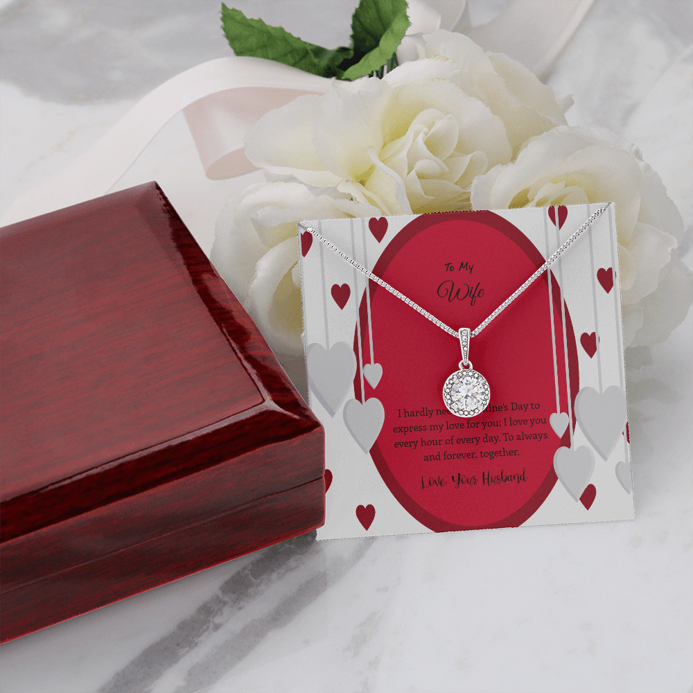 Wife Valentines Gift Forever Together Eternal Union Necklace - Eternal Hope