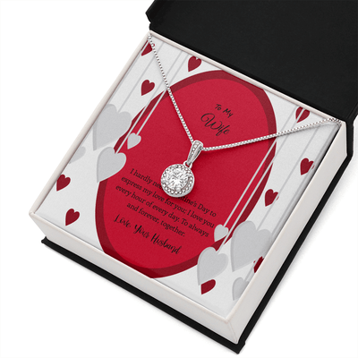 Wife Valentines Gift Forever Together Eternal Union Necklace - Eternal Hope