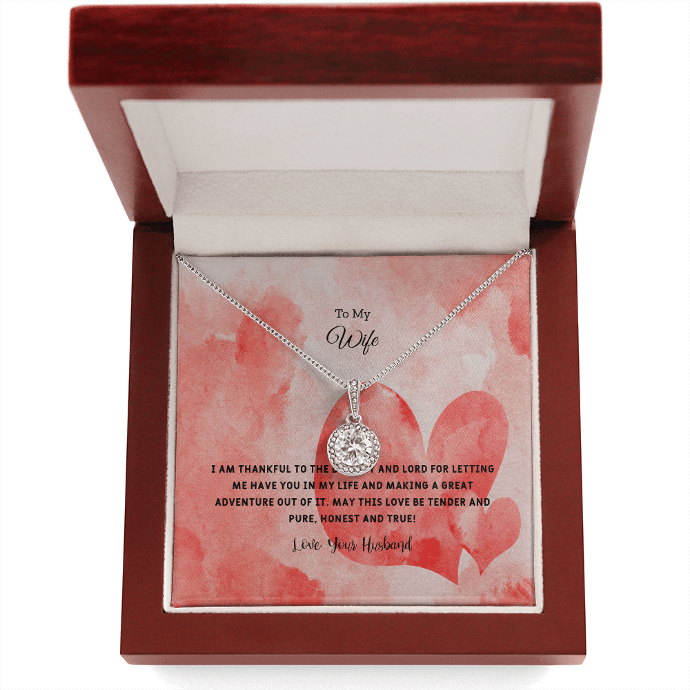 Wife Valentines Gift Tender and Pure Eternal Union Necklace - Eternal Hope