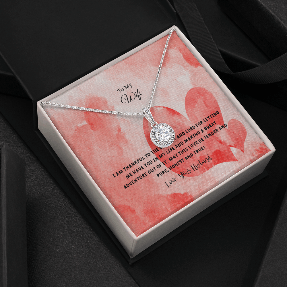 Wife Valentines Gift Tender and Pure Eternal Union Necklace - Eternal Hope