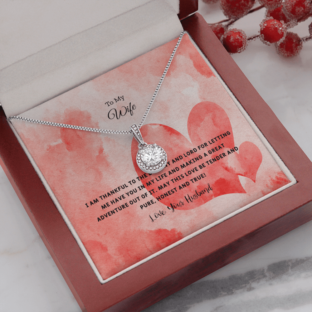 Wife Valentines Gift Tender and Pure Eternal Union Necklace - Eternal Hope