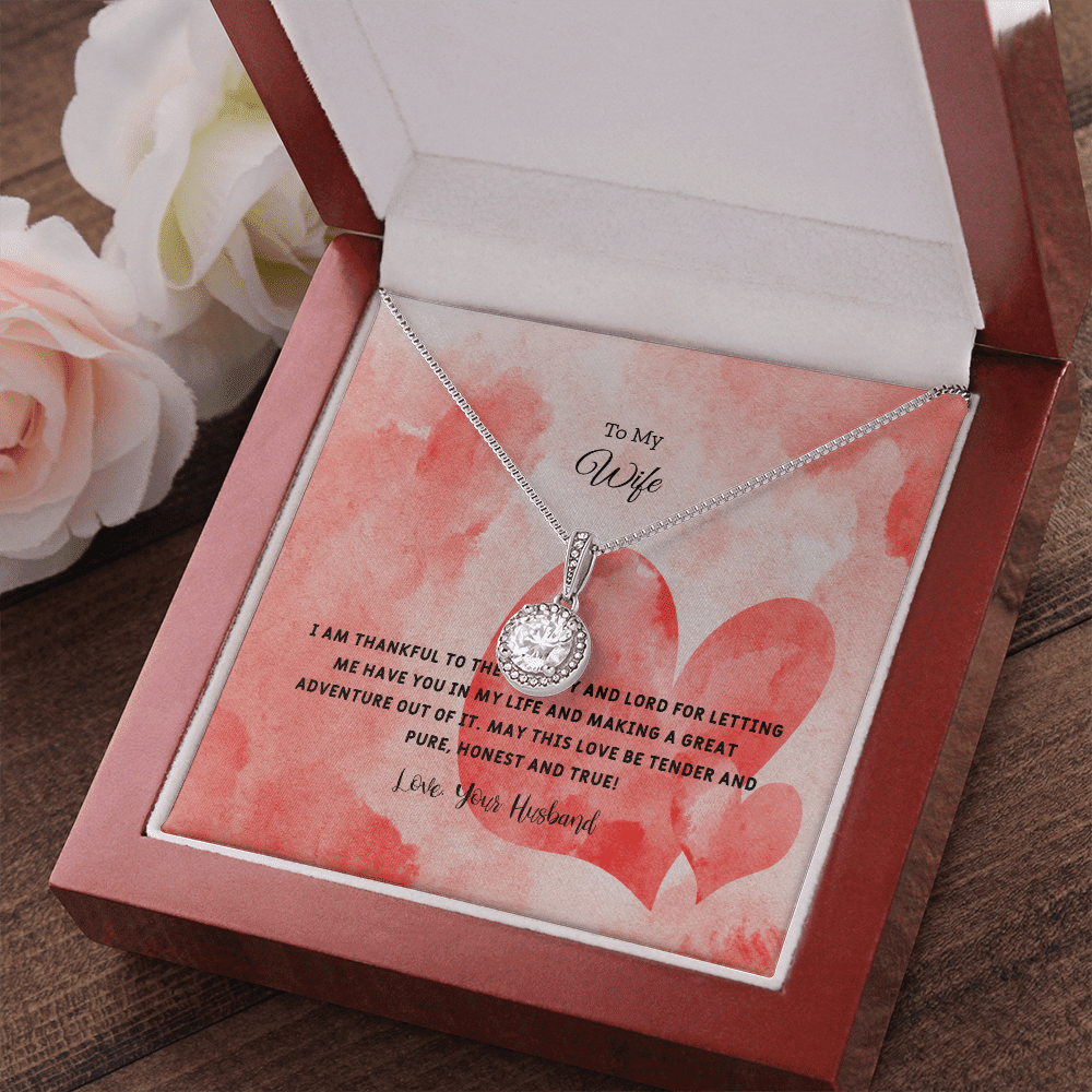 Wife Valentines Gift Tender and Pure Eternal Union Necklace - Eternal Hope