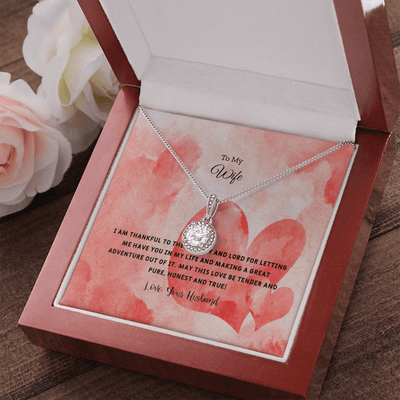 Wife Valentines Gift Tender and Pure Eternal Union Necklace - Eternal Hope