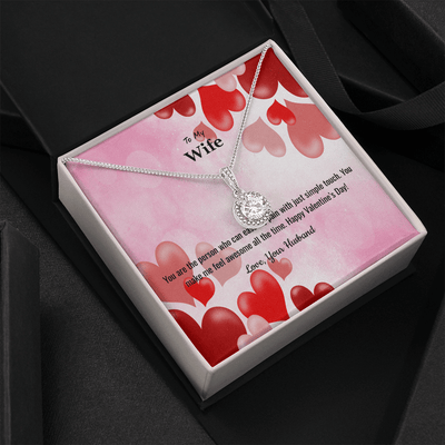 Wife Valentines Gift You Make Me Feel Awesome Eternal Union Necklace - Eternal Hope