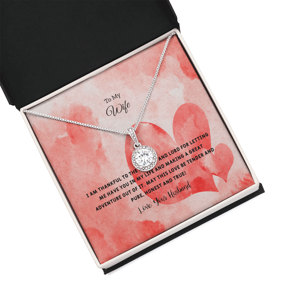 Wife Valentines Gift Tender and Pure Eternal Union Necklace - Eternal Hope