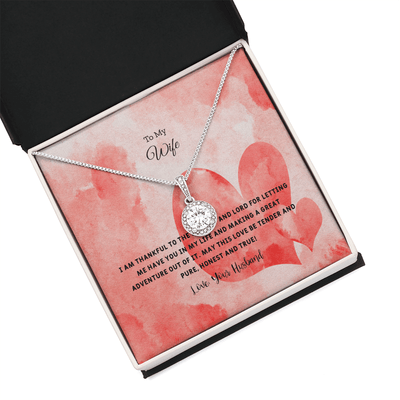 Wife Valentines Gift Tender and Pure Eternal Union Necklace - Eternal Hope