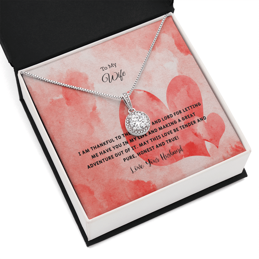 Wife Valentines Gift Tender and Pure Eternal Union Necklace - Eternal Hope