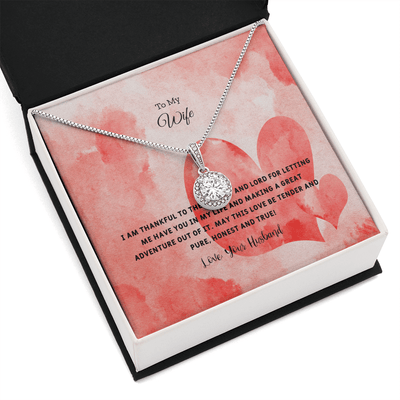 Wife Valentines Gift Tender and Pure Eternal Union Necklace - Eternal Hope