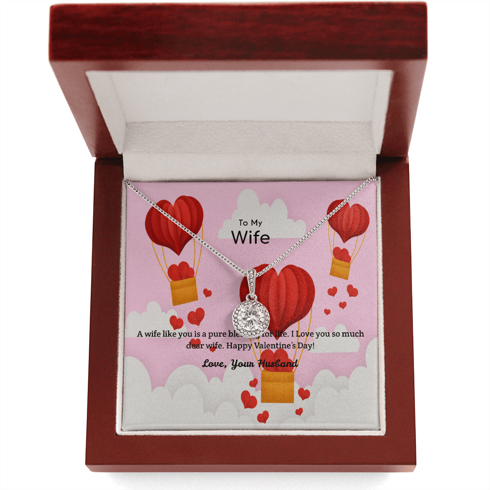 Wife Valentines Gift Pure Blessing For Life Eternal Union Necklace - Eternal Hope