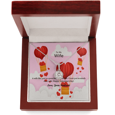 Wife Valentines Gift Pure Blessing For Life Eternal Union Necklace - Eternal Hope