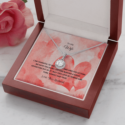Wife Valentines Gift Tender and Pure Eternal Union Necklace - Eternal Hope