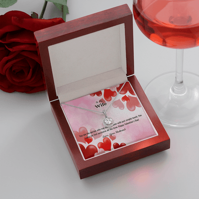 Wife Valentines Gift You Make Me Feel Awesome Eternal Union Necklace - Eternal Hope