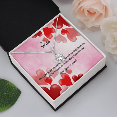 Wife Valentines Gift You Make Me Feel Awesome Eternal Union Necklace - Eternal Hope
