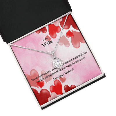 Wife Valentines Gift You Make Me Feel Awesome Eternal Union Necklace - Eternal Hope