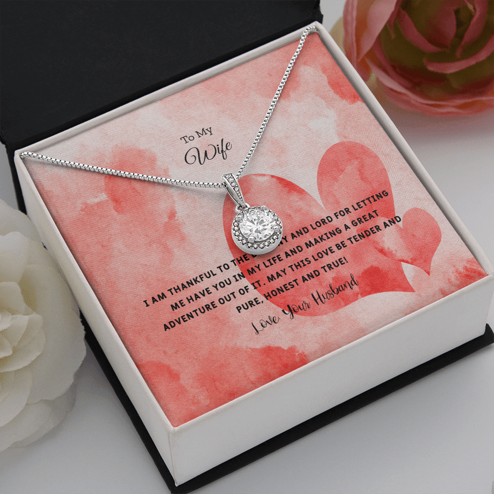 Wife Valentines Gift Tender and Pure Eternal Union Necklace - Eternal Hope
