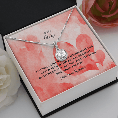Wife Valentines Gift Tender and Pure Eternal Union Necklace - Eternal Hope