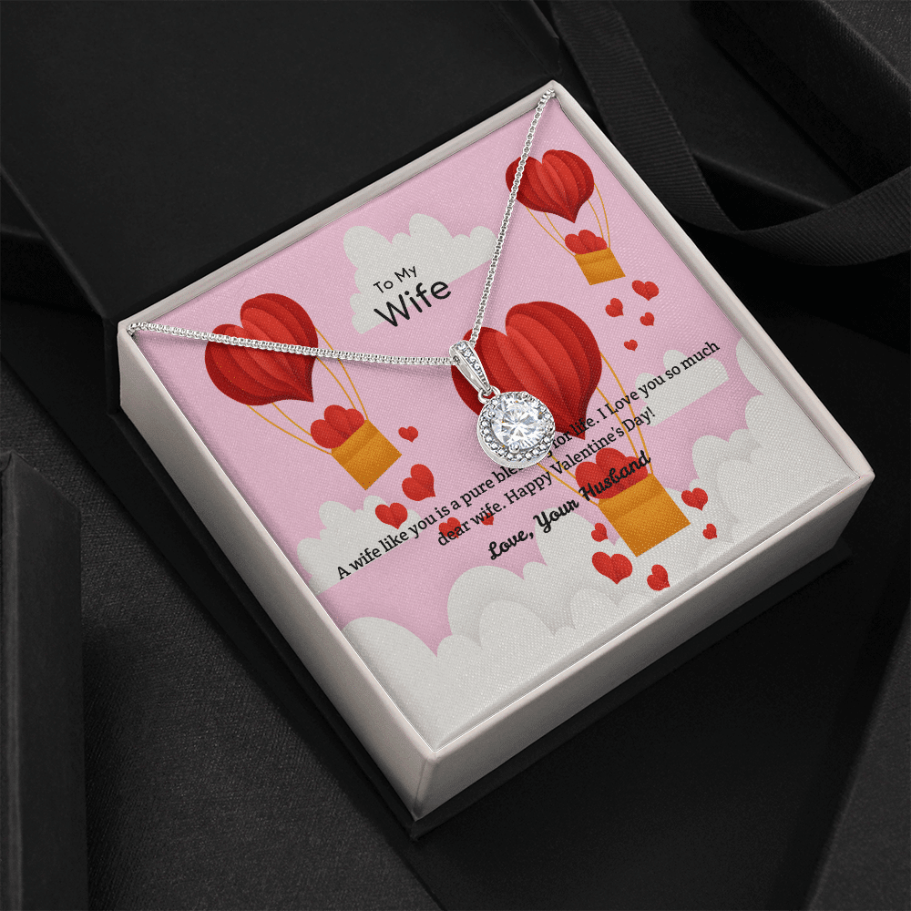 Wife Valentines Gift Pure Blessing For Life Eternal Union Necklace - Eternal Hope