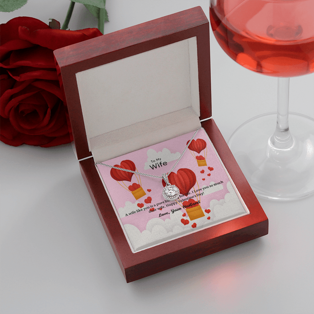 Wife Valentines Gift Pure Blessing For Life Eternal Union Necklace - Eternal Hope