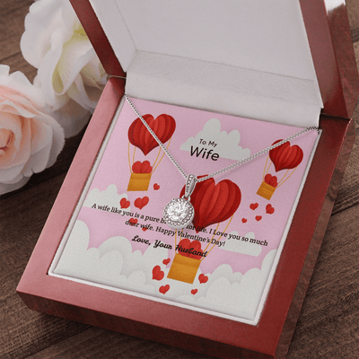 Wife Valentines Gift Pure Blessing For Life Eternal Union Necklace - Eternal Hope
