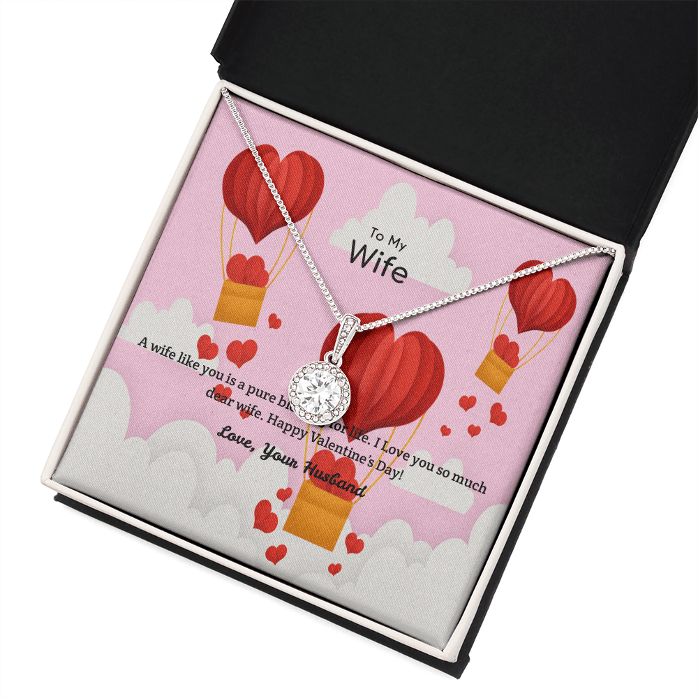 Wife Valentines Gift Pure Blessing For Life Eternal Union Necklace - Eternal Hope