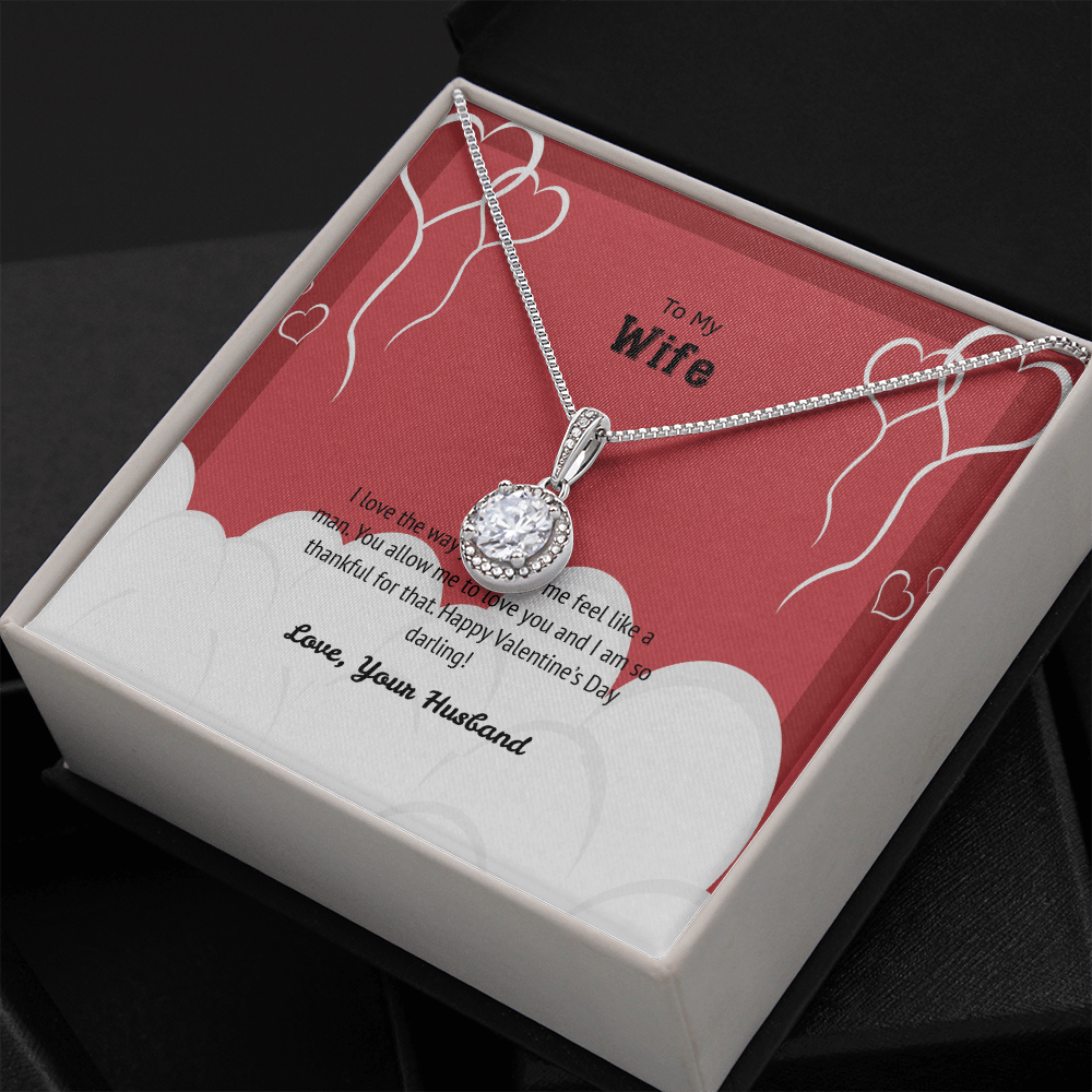 Wife Valentines Gift I Love The Way Eternal Union Necklace - Eternal Hope
