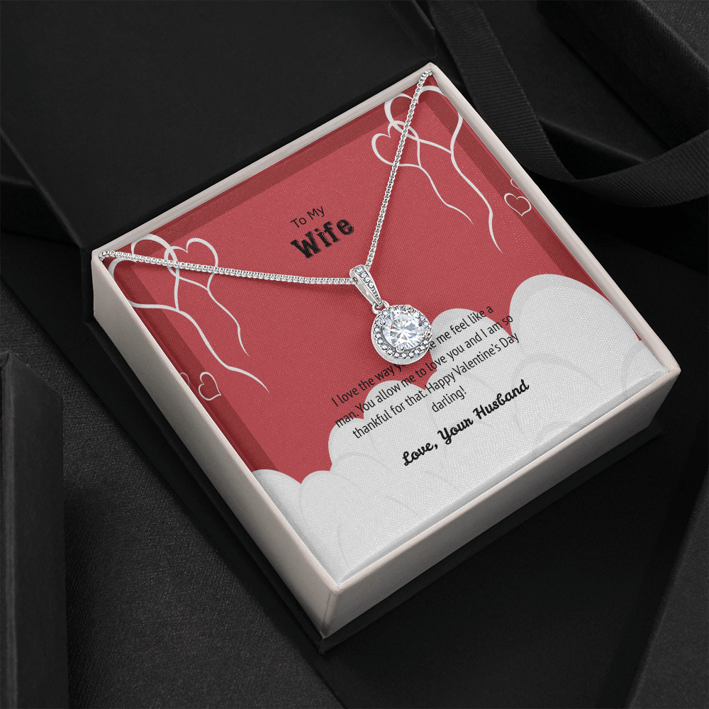 Wife Valentines Gift I Love The Way Eternal Union Necklace - Eternal Hope